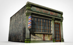 Barbearia - A World Almost Dead - Paulo Jr. CG